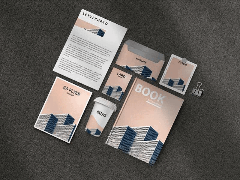 Artistic Branding Mockup Artistic Branding Mockup Template