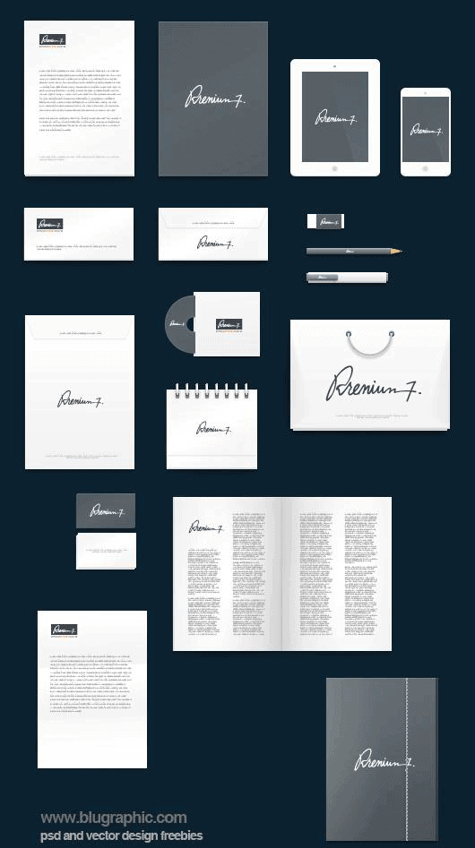 Complete Corporate Branding Mockup Scene Template Complete Corporate Branding Mockup Scene Template