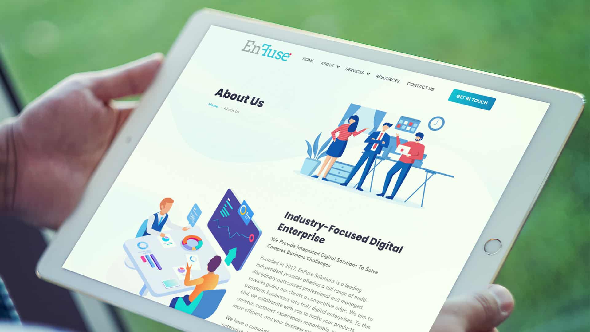 Enfuse Solutions Tab