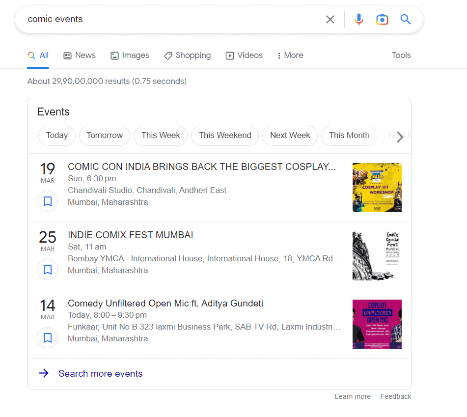 Event Schema Markup Event Schema Markup