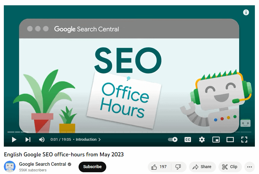 Google-Indexing