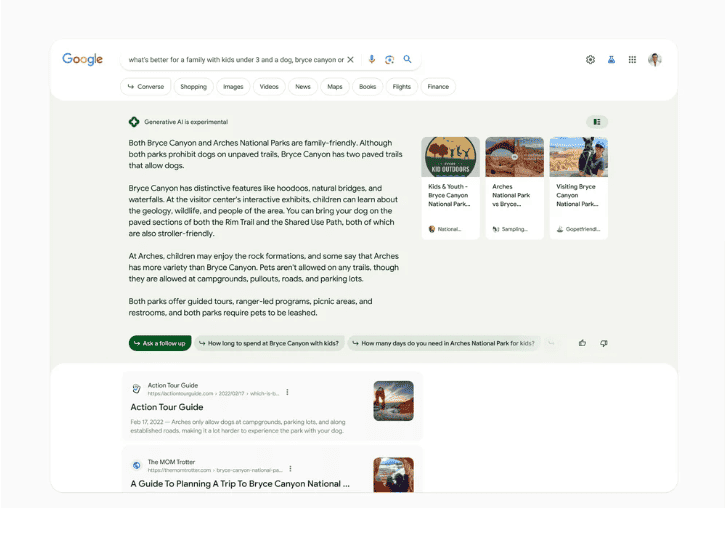 Google Search Generative Experience