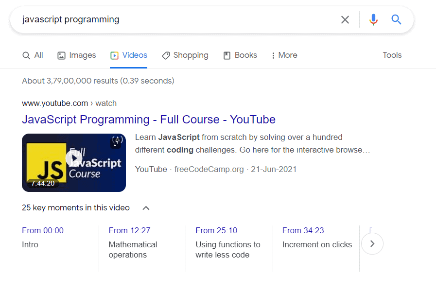 Learning Video Schema Markup Learning Video Schema Markup