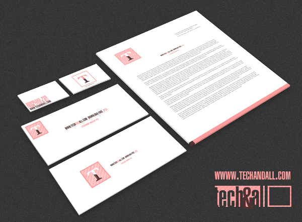 Minimalistic Branding Mockup Template Minimalistic Branding Mockup Template