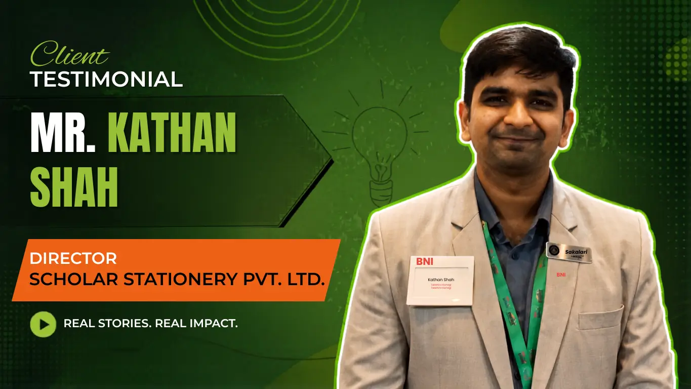 Mr Kathan Shah – Director, Scholar Stationery Pvt. Ltd.