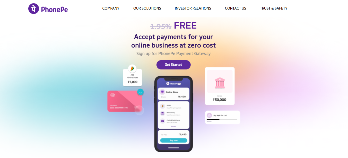PhonePe Payment Gateway Services