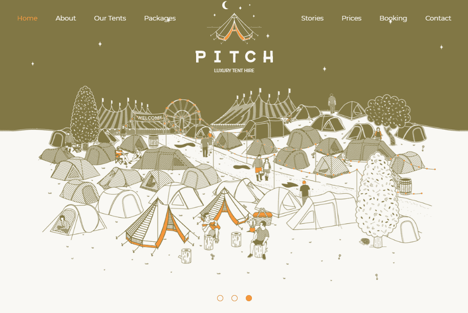 Pitch Tents