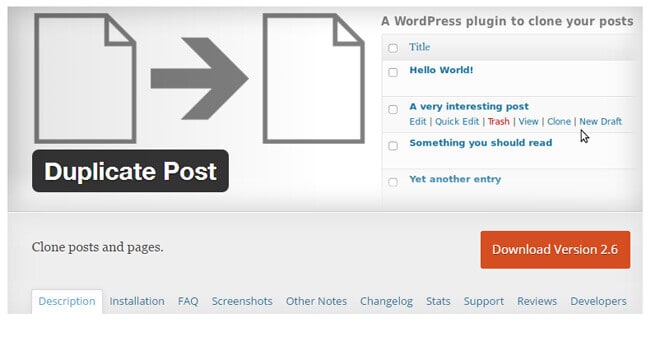 Posts and Pages plugin