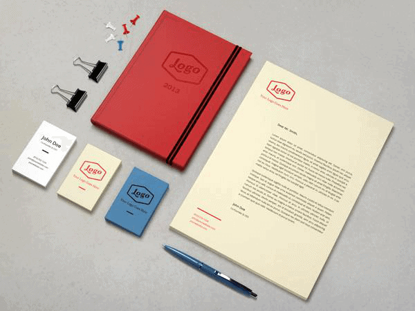 Simple Minimalist Branding Mockup Template Simple Minimalist Branding Mockup Template