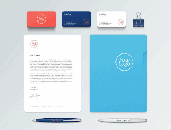 Simple yet Stylish Branding Mockup Template Simple yet Stylish Branding Mockup Template