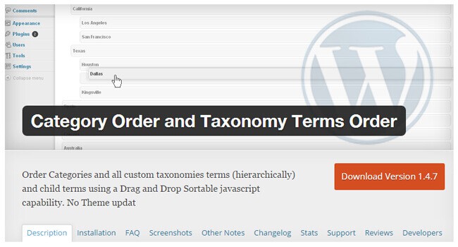 Terms and Taxonomy plugins