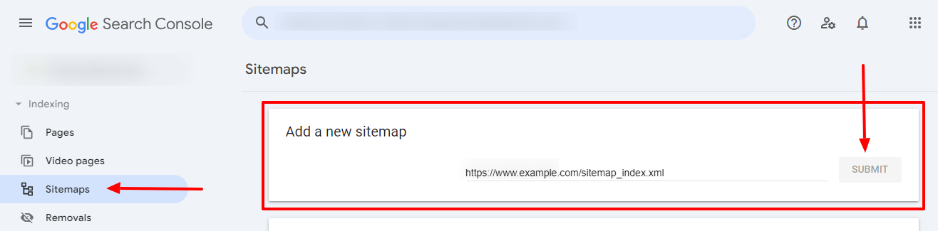 add a new sitemap add a new sitemap
