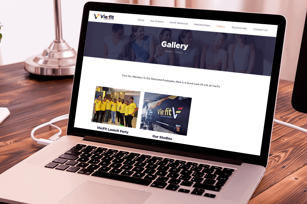 Vie Fit - Laptop image