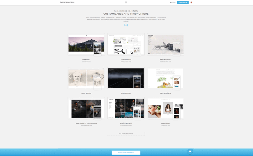 Portfoliobox Free Online Portfolio Website