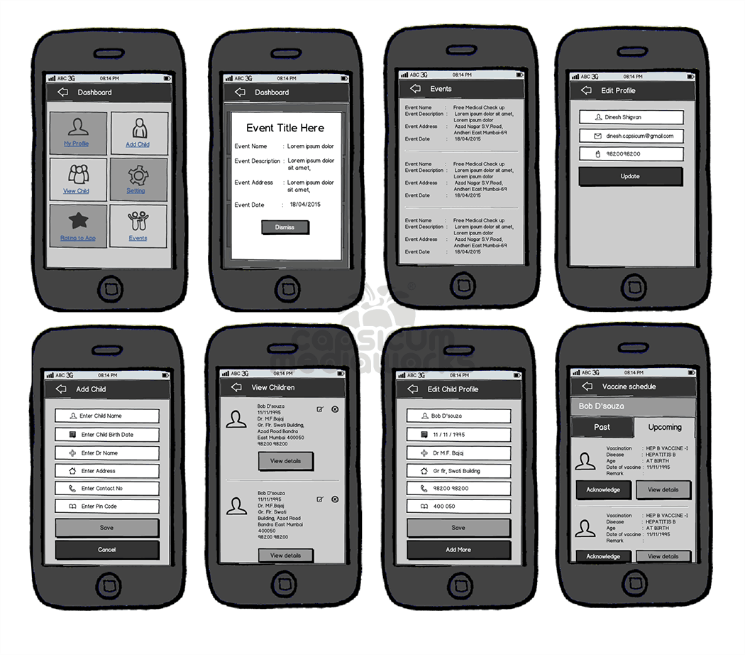 wireframes